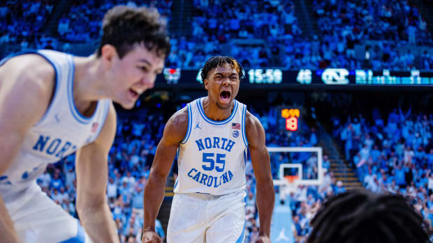 UNC basketball forward Harrison Ingram
